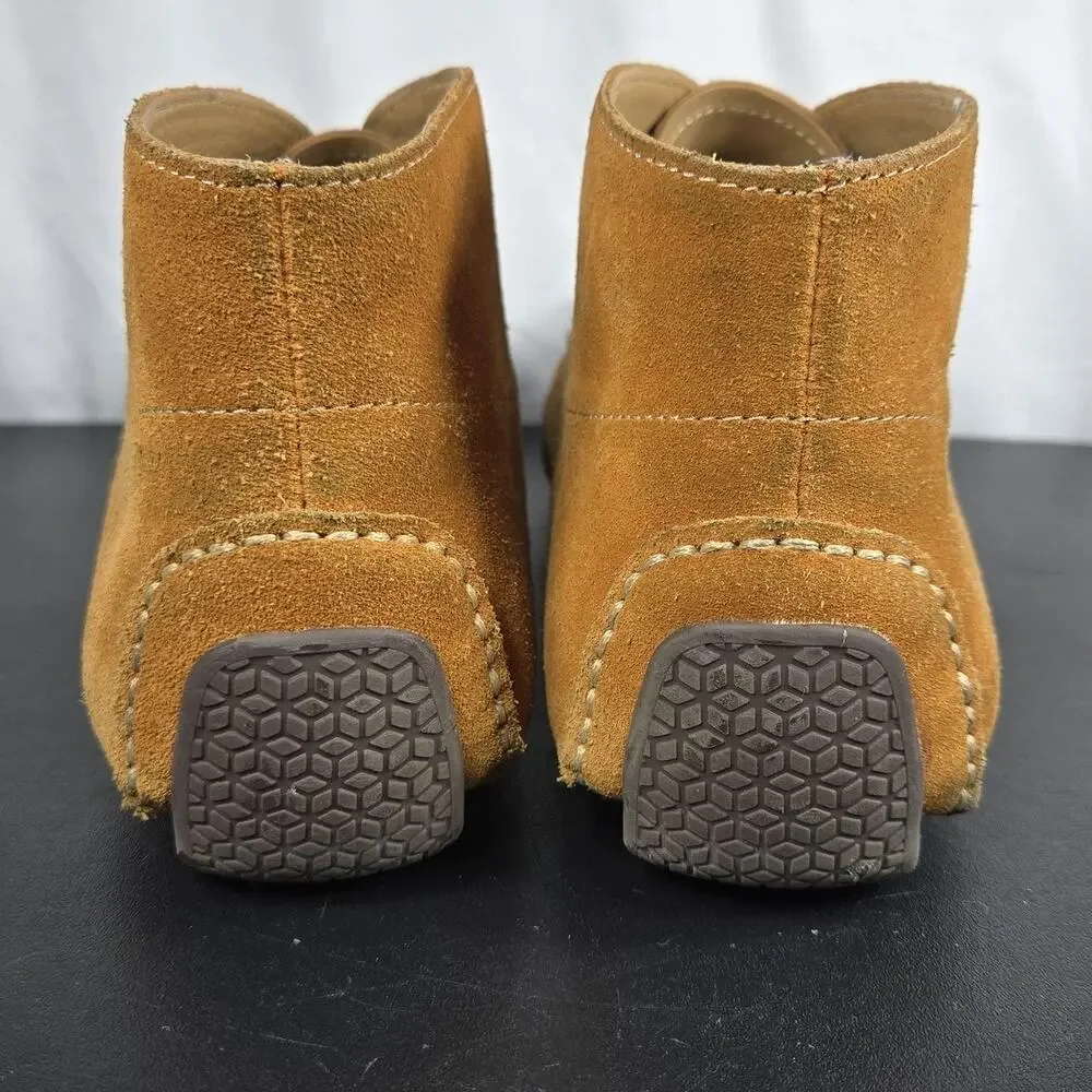 Cole Haan Shoes Mens Size 11 Tan Suede Chukka Moc‎ Toe Driving Lace Up C13104